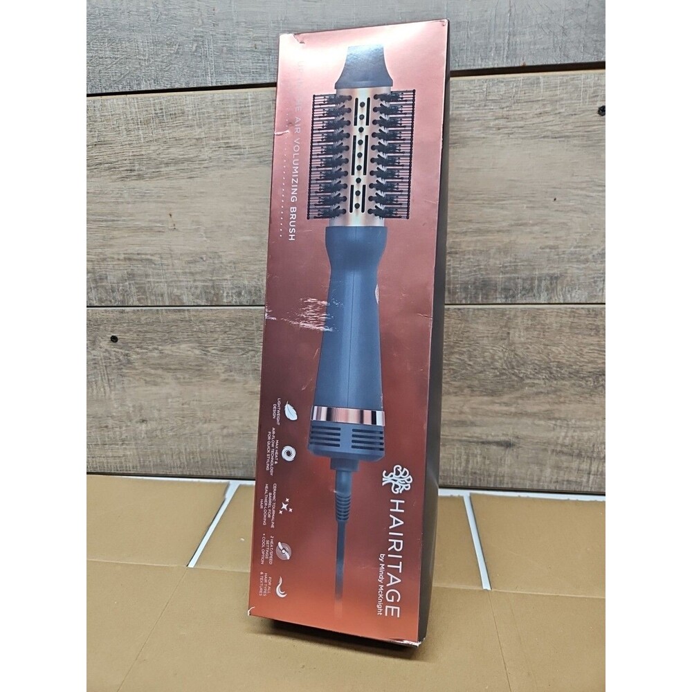 Hairitage Up in the Air Volumizing Brush +Hair Dryer for Curling & Straightening